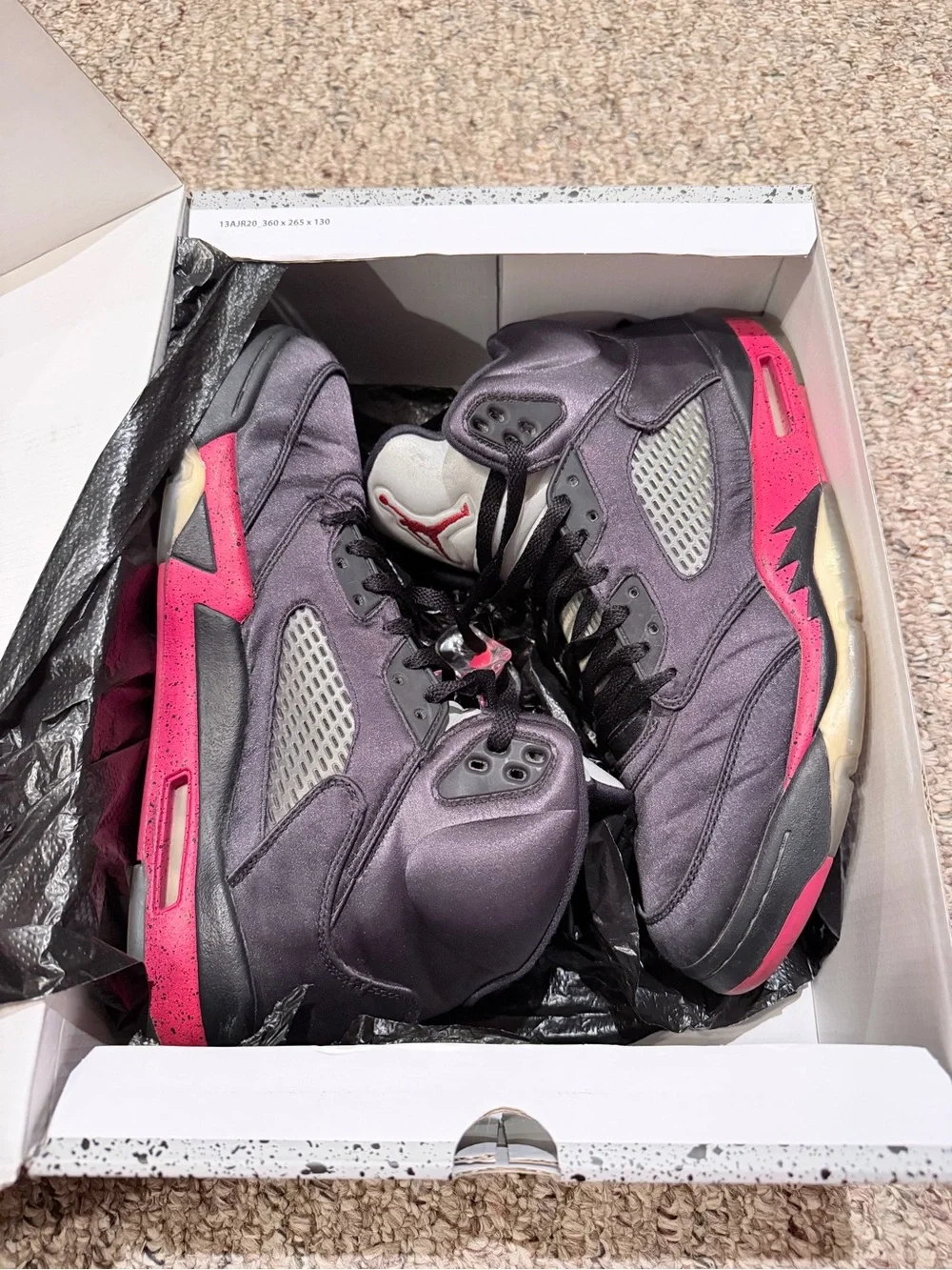 Jordan 5 “Satin Bred” Size 11